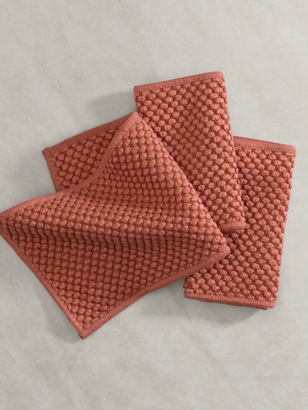 Norwex Countet Cloths Lingonberry Set of 3 NWT